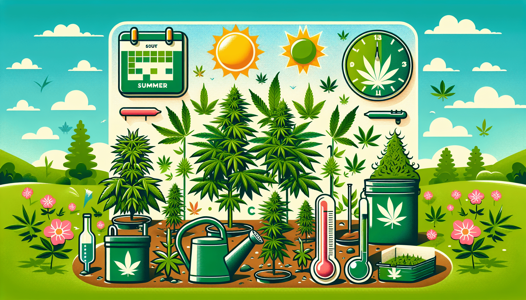 The Best Time to Cultivate Marijuana Plants Outdoors