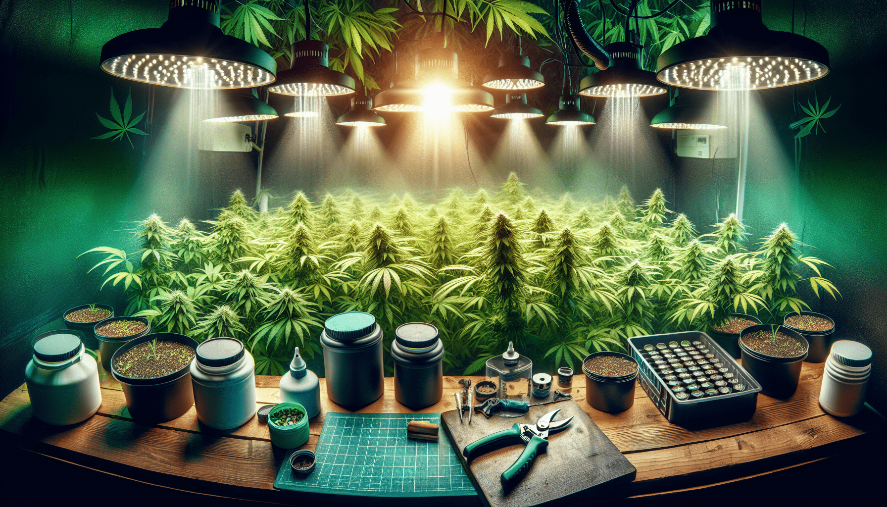 The Ideal Conditions for Growing Massive Cannabis Plants